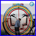 LINO manufacturer 2 seats amusement park rides human gyroscope space ring rides for shop mall